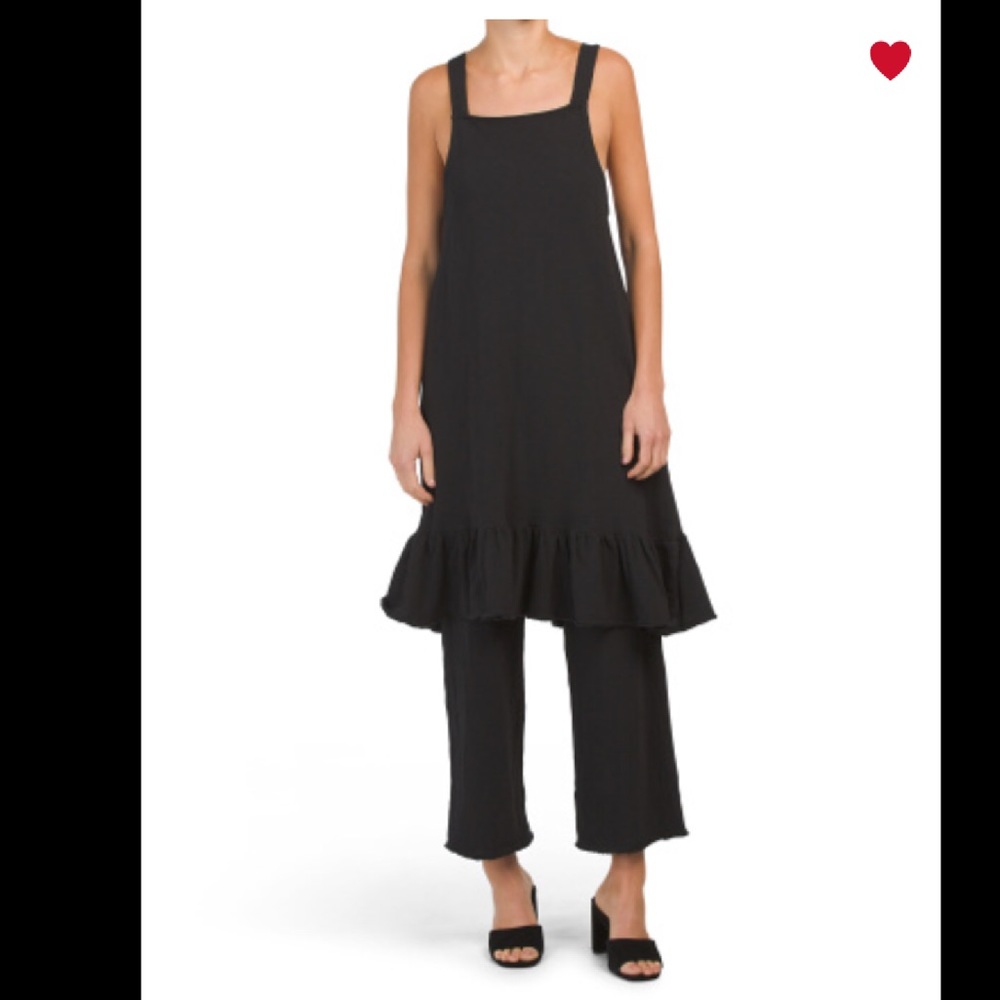 NWT 2pc Free People Beach Dream Tunic Top and Pant Set